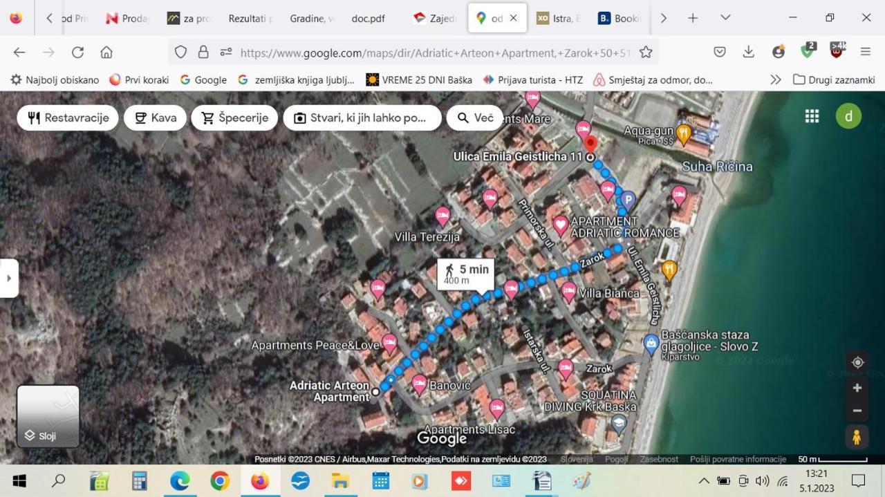 Adriatic Arteon Apartment Baška Екстериор снимка